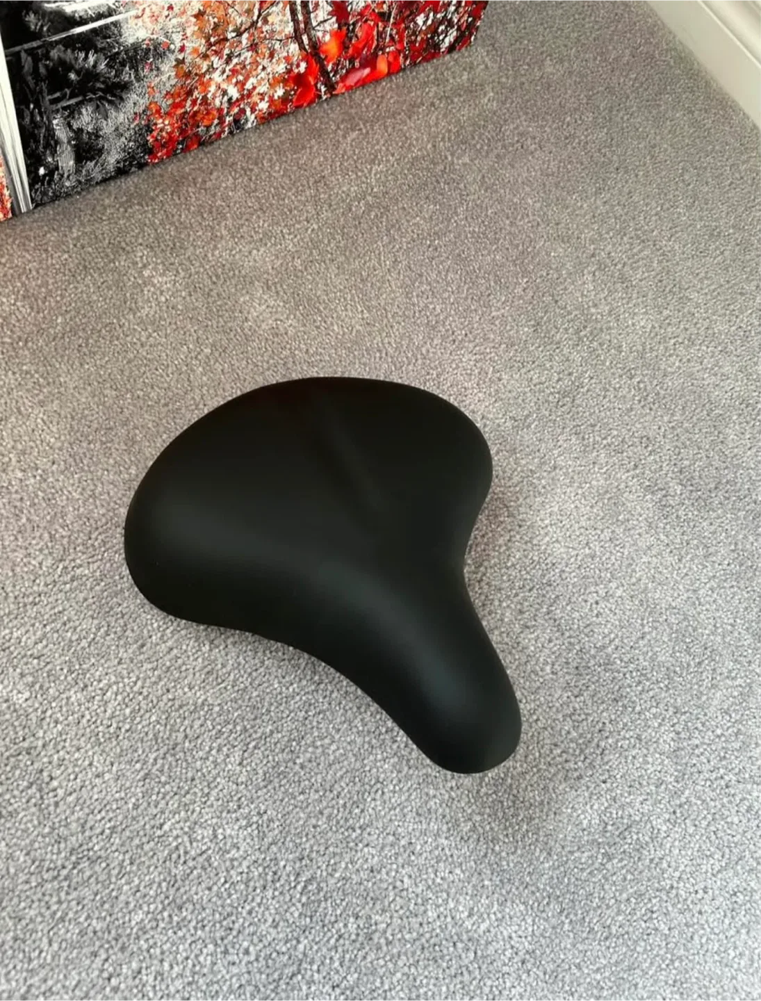 Echelon Oversized Black Bike Seat