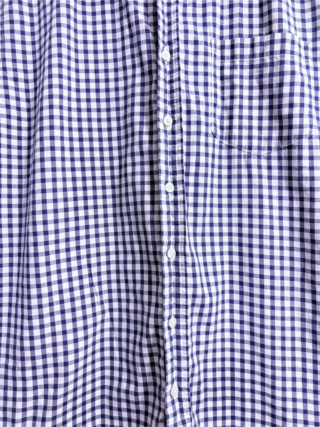 Gap Slim Fit Gingham Shirt - XL - photo 4
