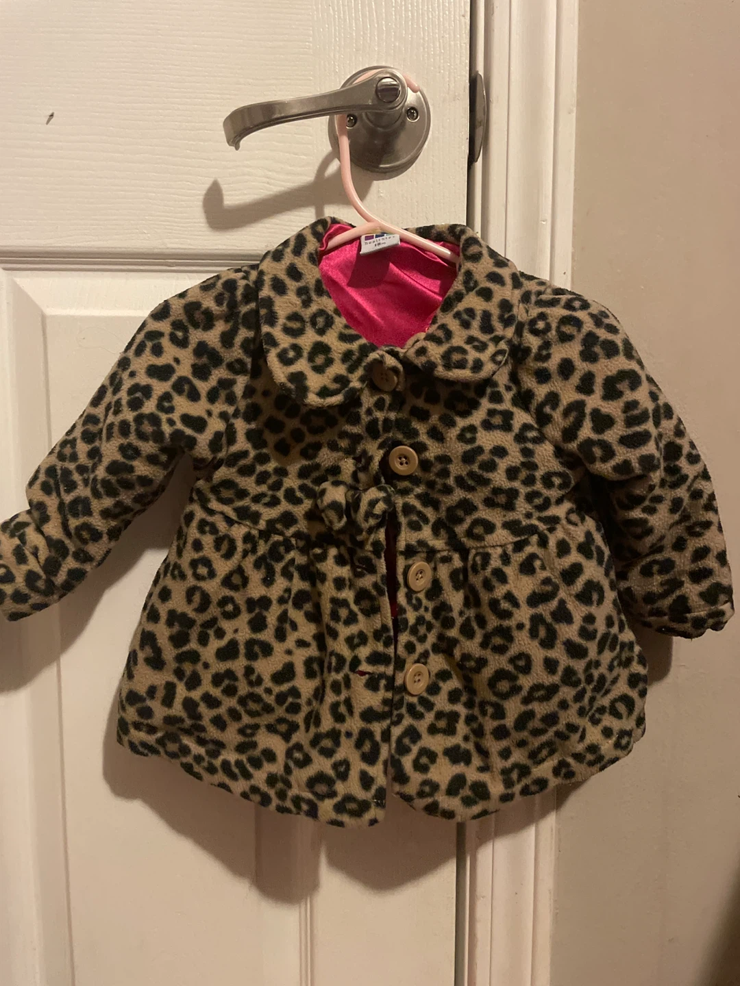 Healthtex 18m Leopard Print Baby Coat