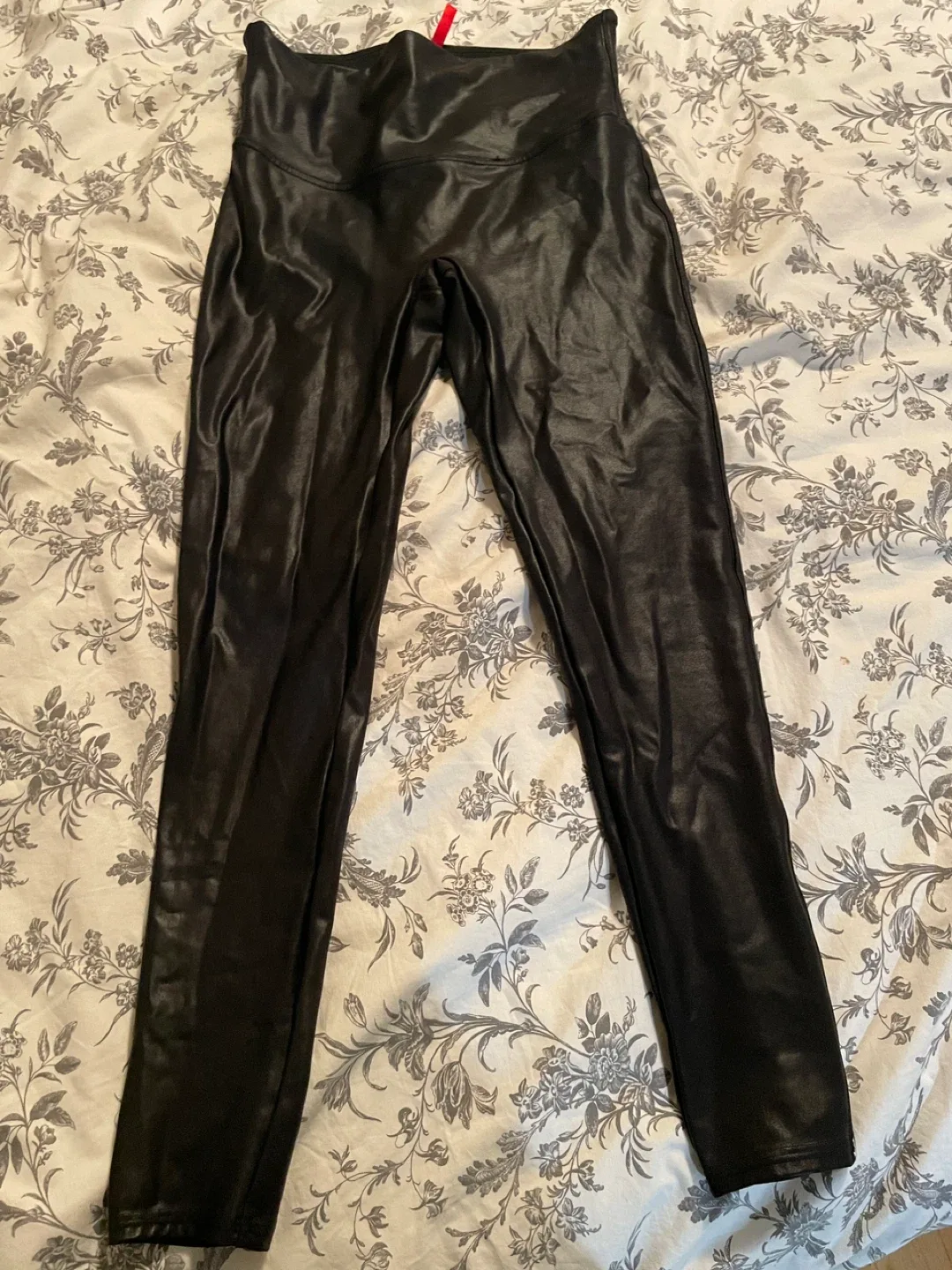 Spanx Faux Leather Leggings - Size Large