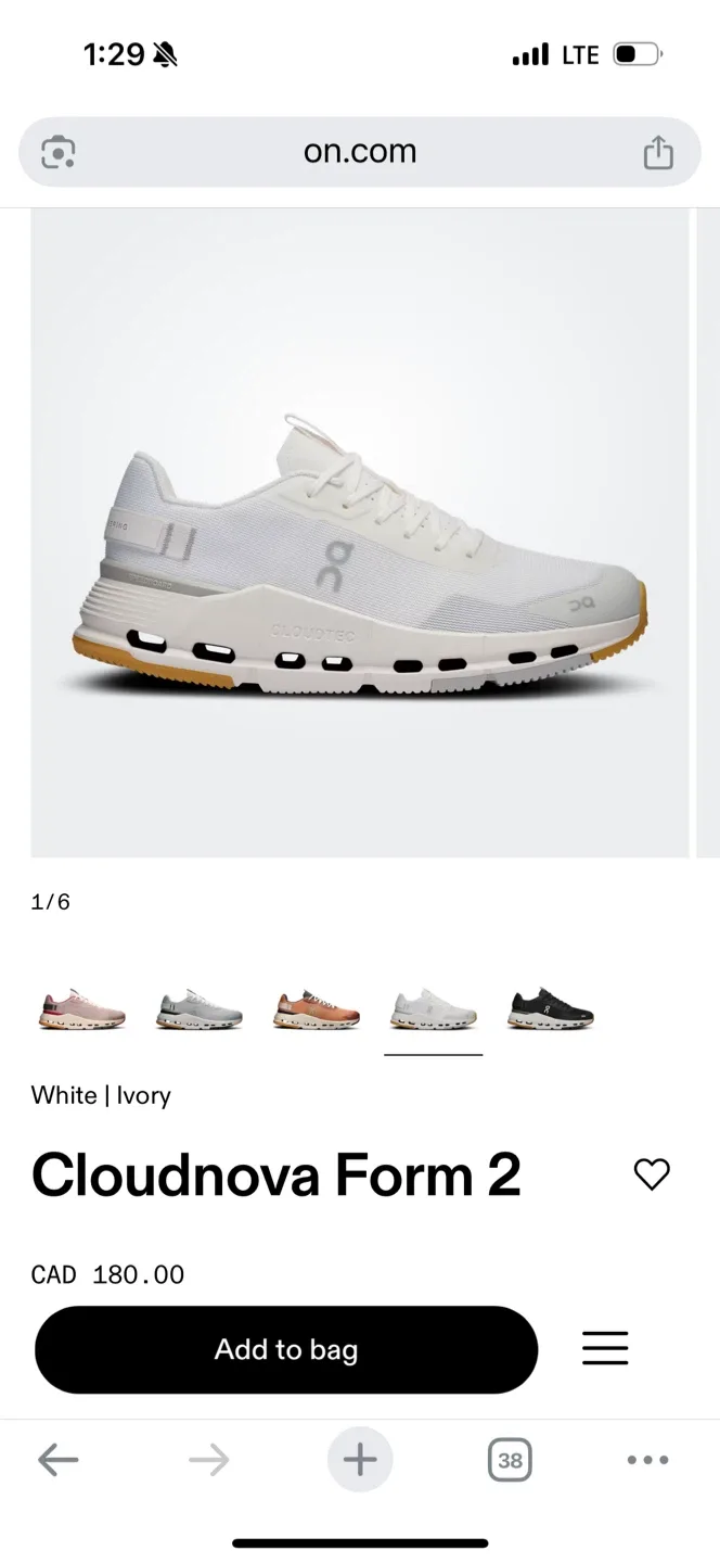 New ON cloudnova form 2 shoes thumbnail
