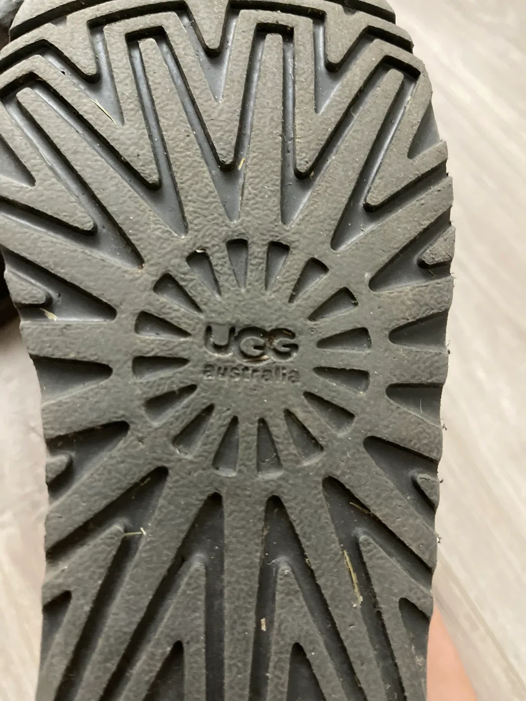 UGG Australia Gray Boots with Bows image indicator(4)