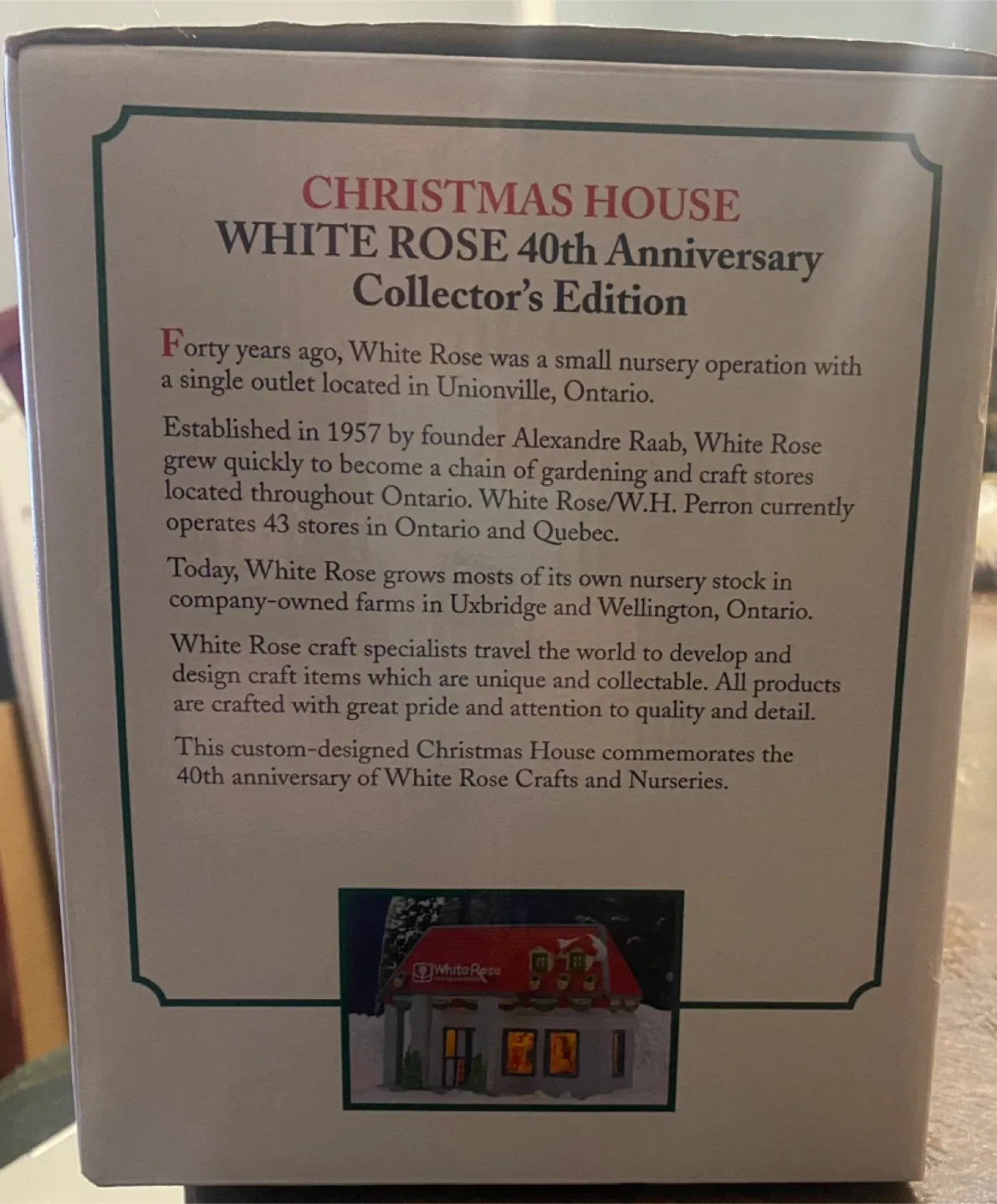 Santa's Choice White Rose Light House image indicator(3)