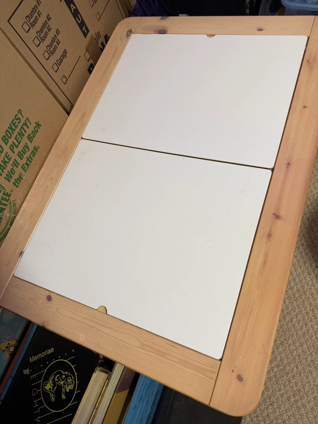 IKEA FLISAT Children's Table with Storage image indicator(2)