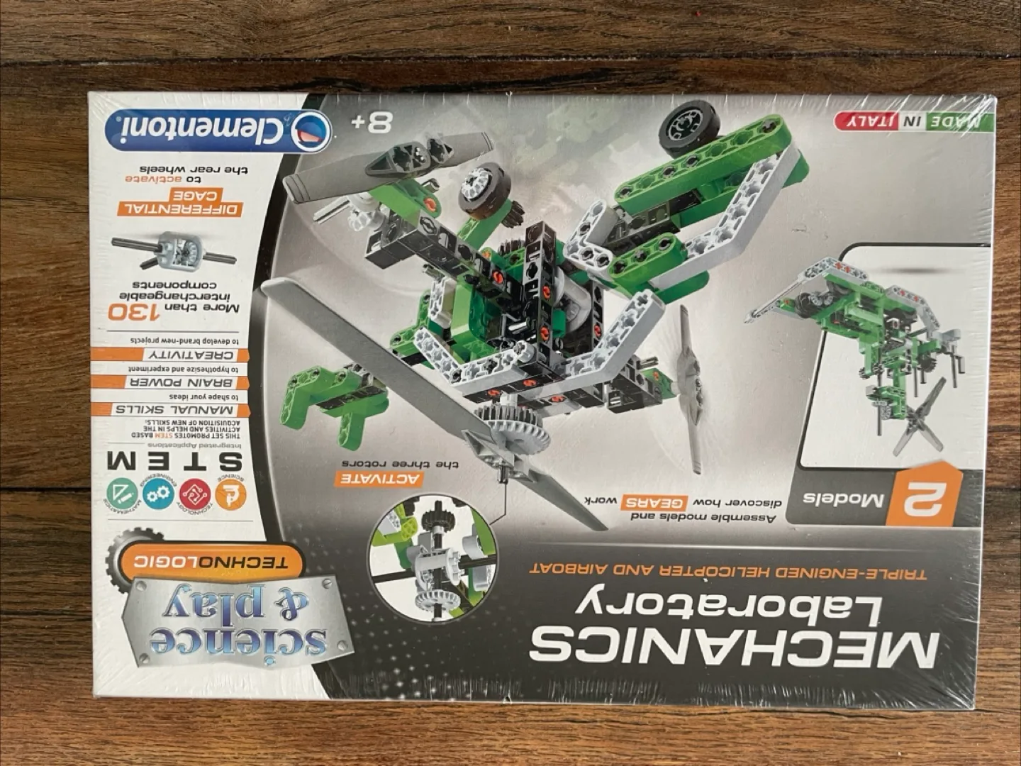 Mechanics Laboratory Triple Engined Helicopter and Airboat