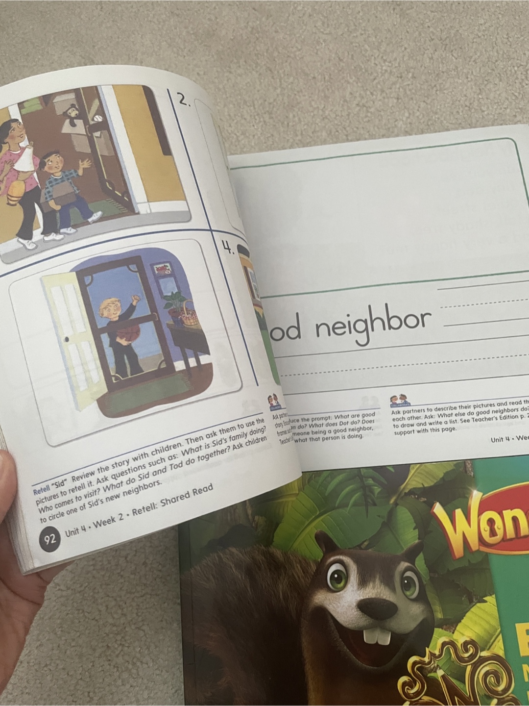 Wonders ELD My Language Book Grade K & 1 - photo 2