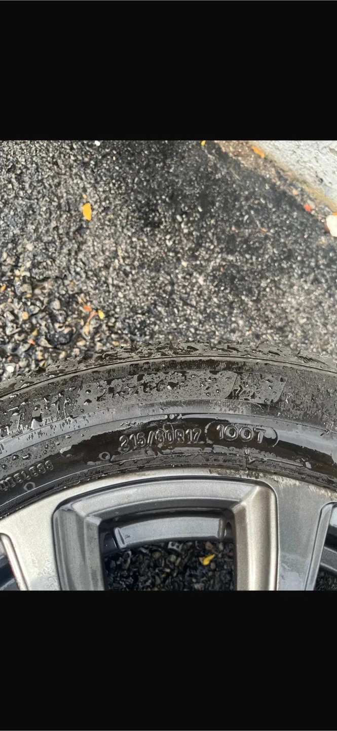 17" Michelin X-Ice SNOW Winter Tires with rims image indicator(5)