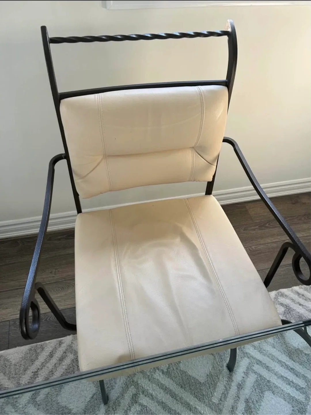 Glass Top Dining Table with 4 Chairs image indicator(3)