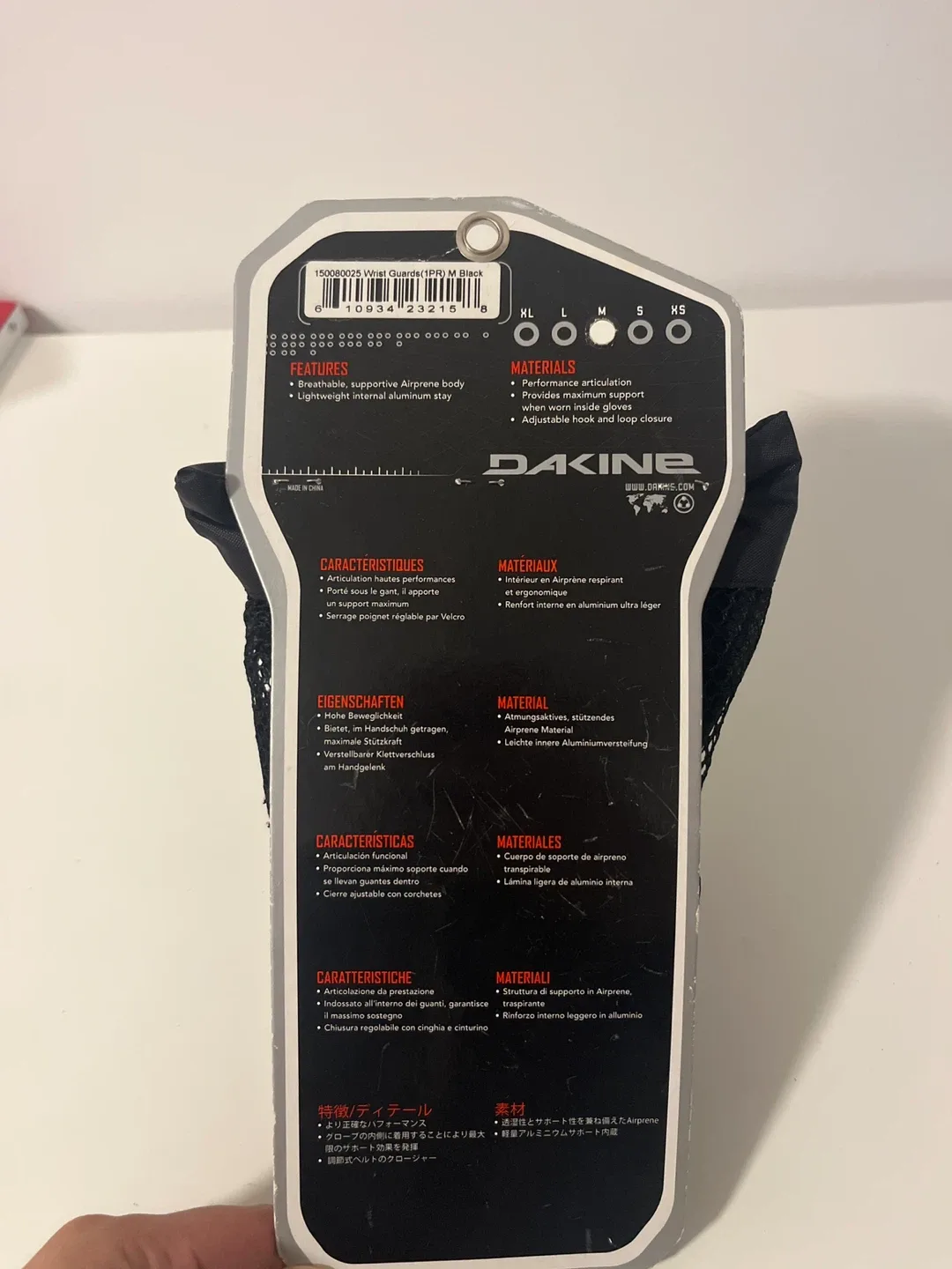 Dakine Wristguard - Size Medium - NEW image indicator(3)