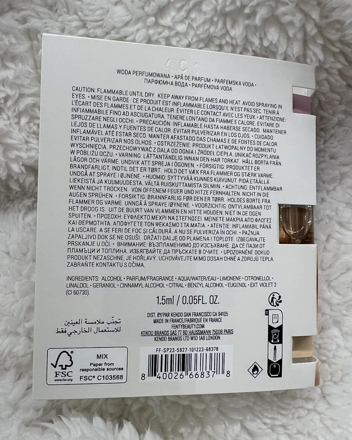 Fenty Eau de Parfum Sample - 1.5mL image indicator(3)