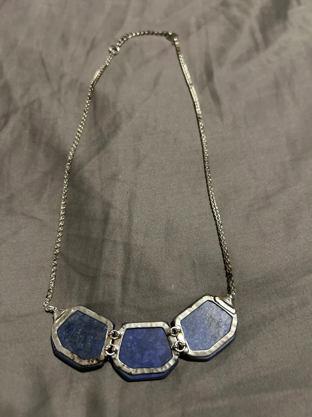 Blue Stone Necklace image indicator(2)