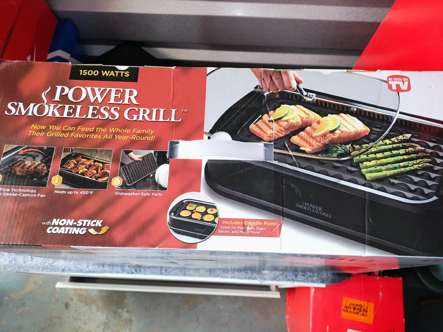 Power Smokeless Grill - Indoor Electric Grill image indicator(2)