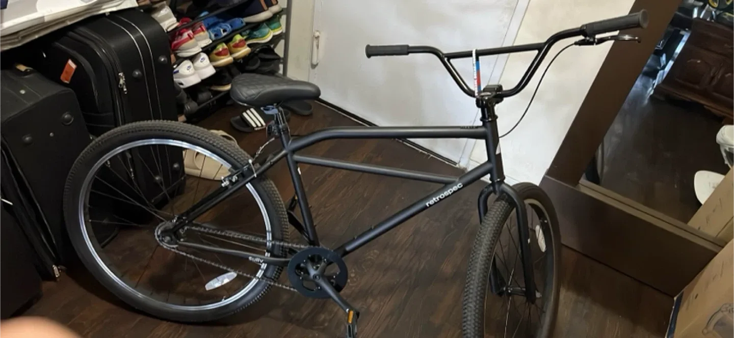 Retrospec sully matte black 29’ inch wheels.