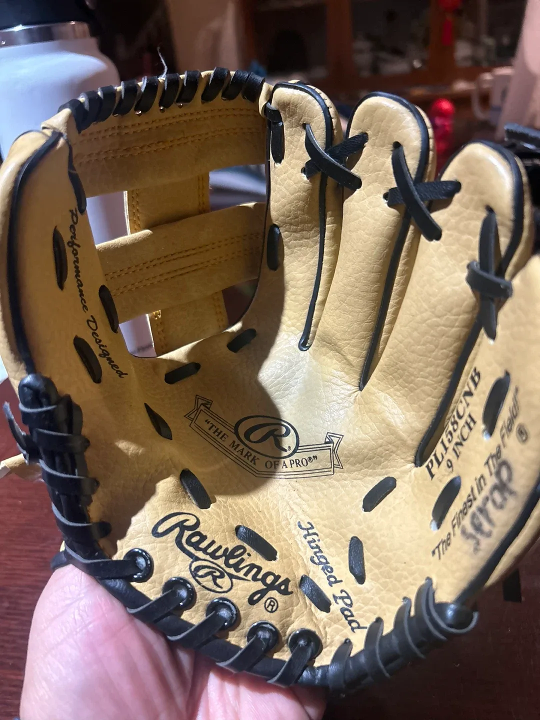 Used Rawlings PL158CNB 9 inch Baseball Glove image indicator(2)