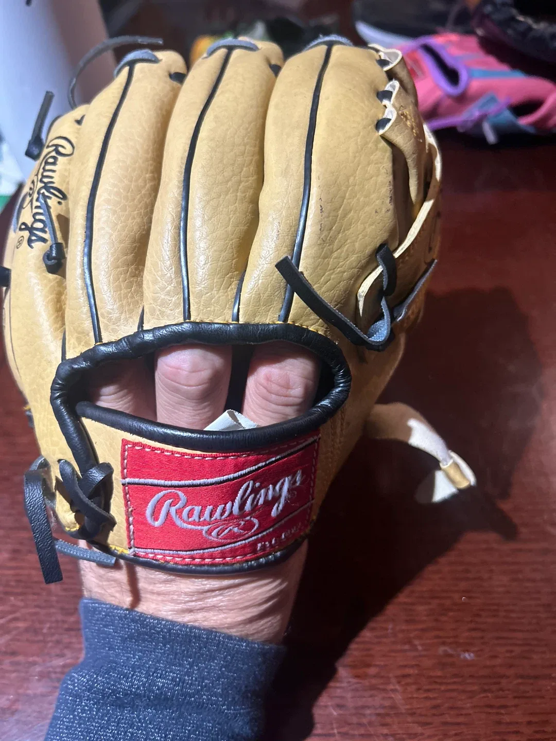 Used Rawlings PL158CNB 9 inch Baseball Glove