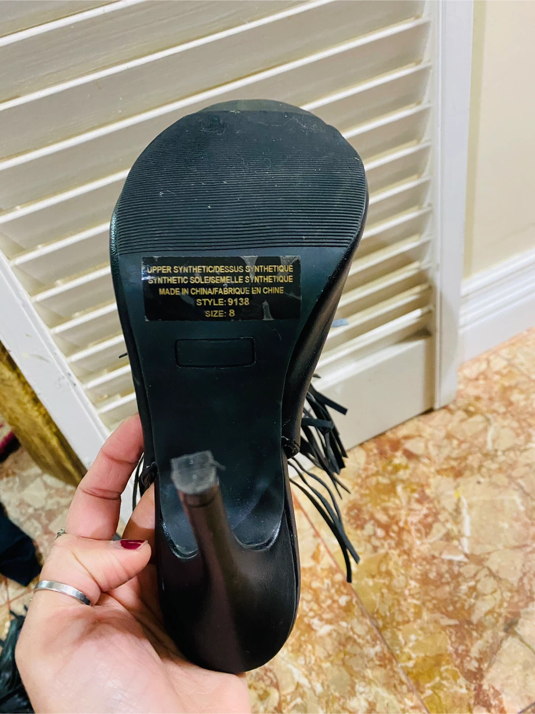 Ladies heels 👠 / sandals (like new) - photo 3