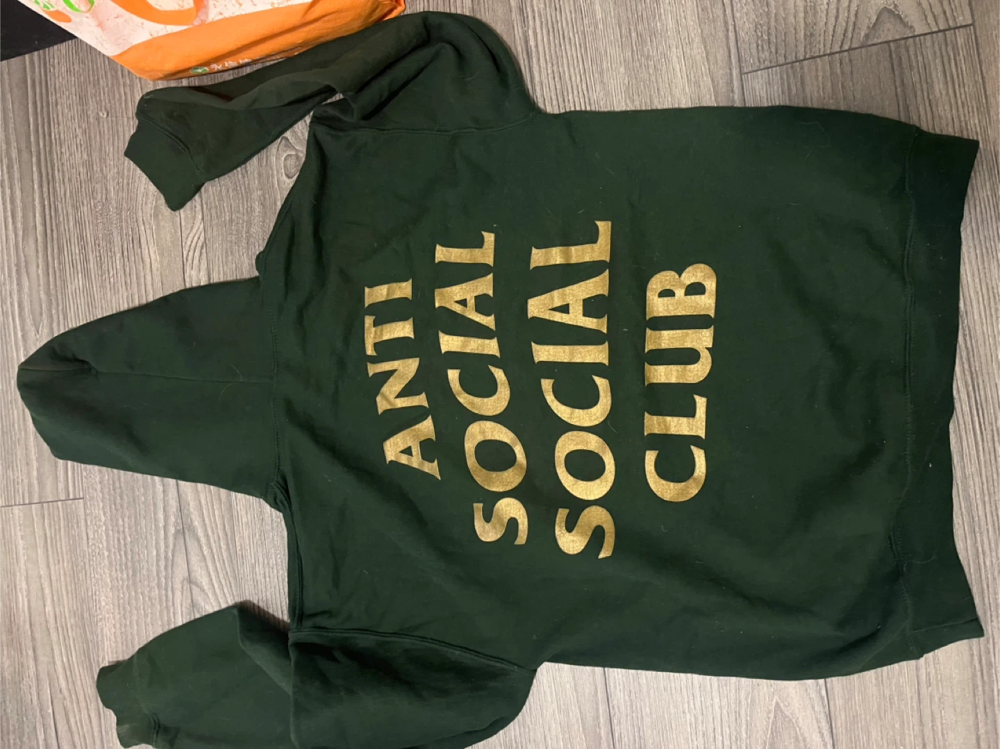 Anti Social Social Club Hoodie - Green - photo 3