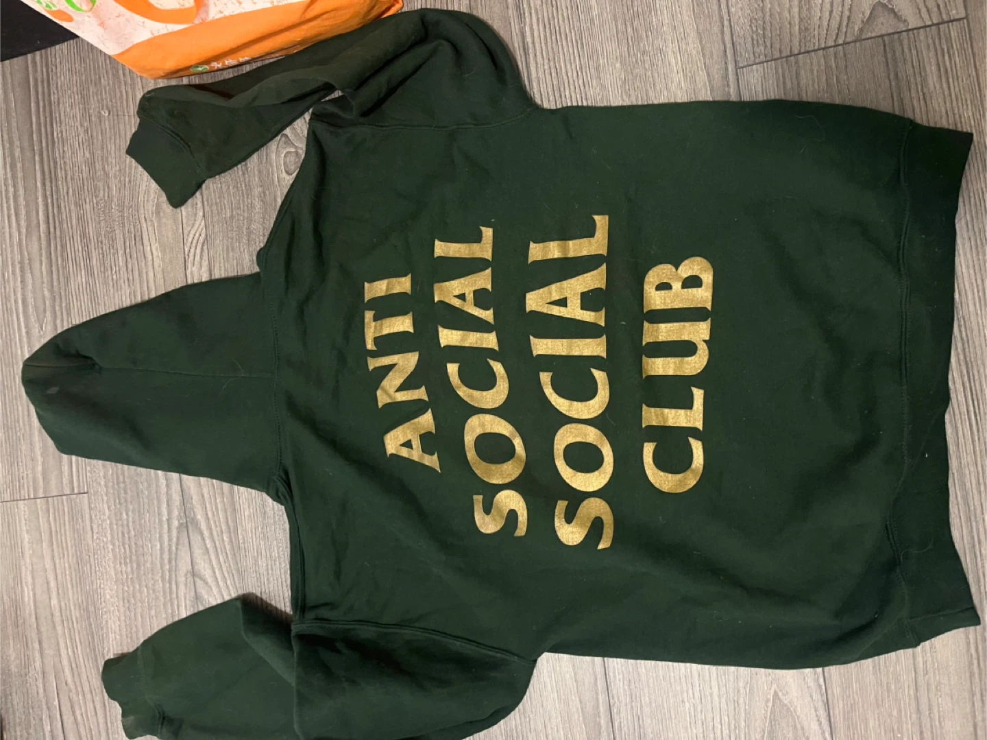 Anti Social Social Club Hoodie - Green - photo 2