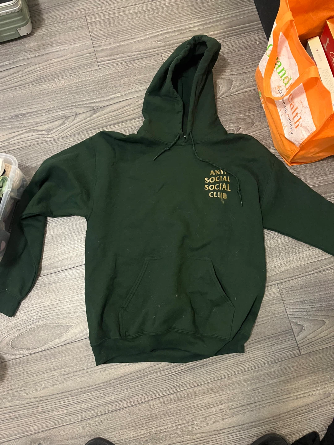 Anti Social Social Club Hoodie - Green