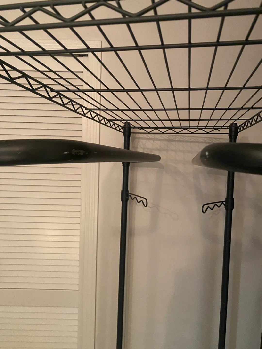 Rolling Garment Rack - Black image indicator(4)