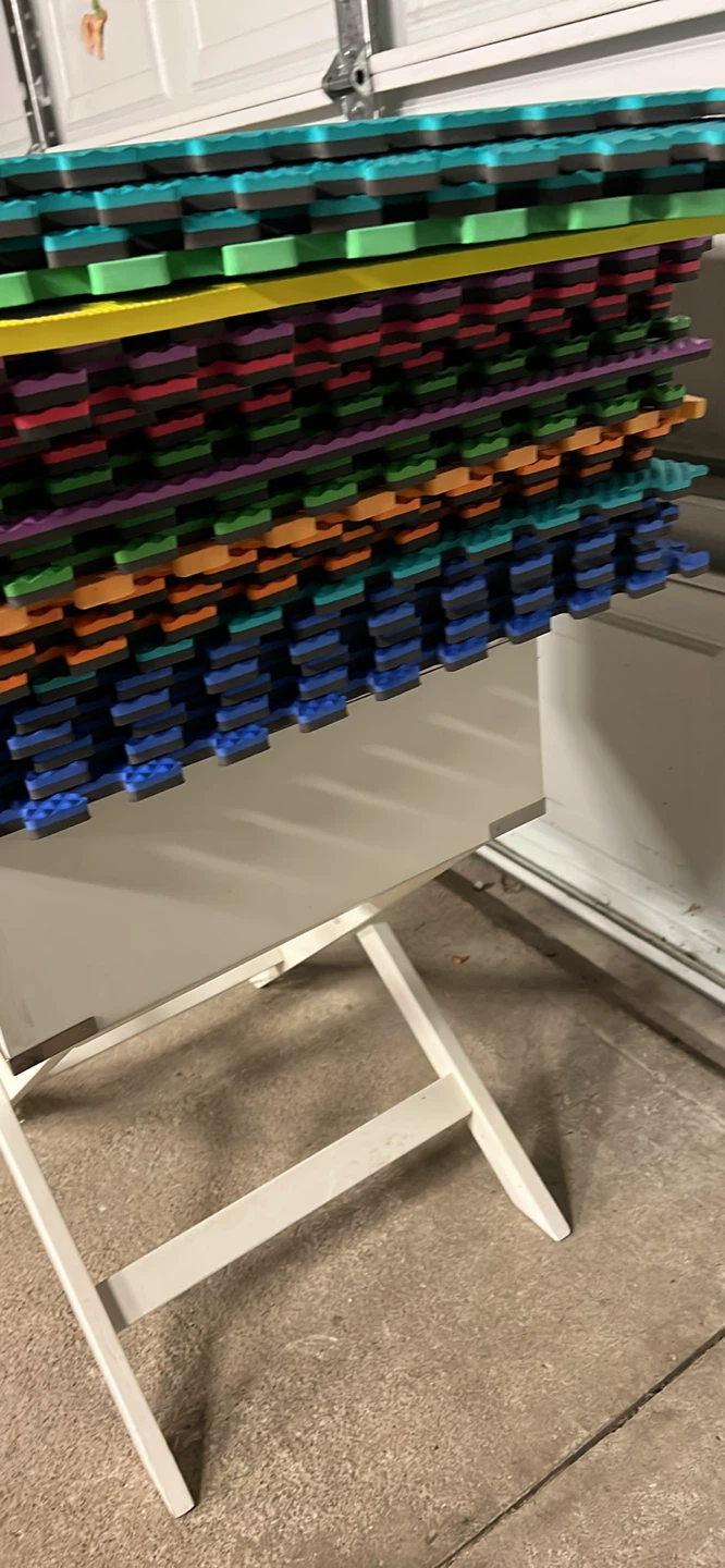 Colorful Interlocking Foam Play Mat Tiles - photo 5