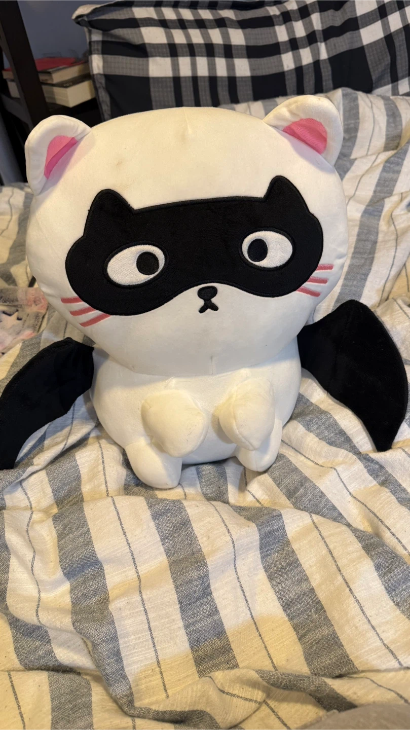 Weighted Cat-Bat Plush