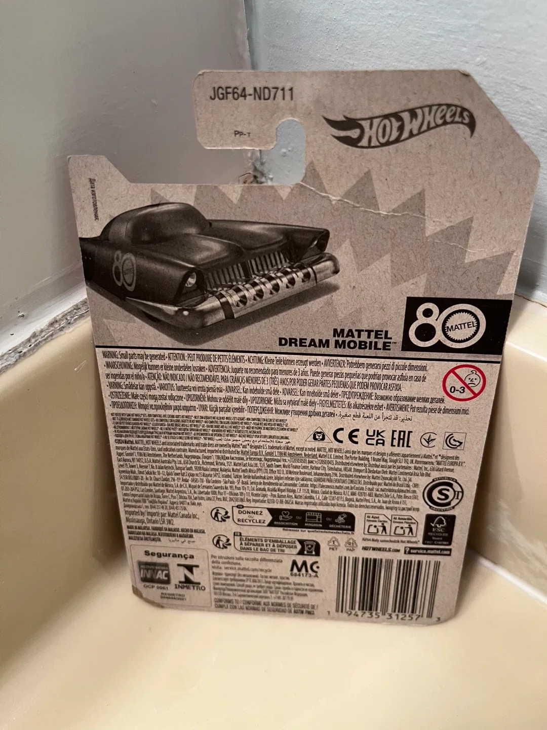 Hot Wheels Mattel Dream Mobile 80th Anniversary image indicator(3)