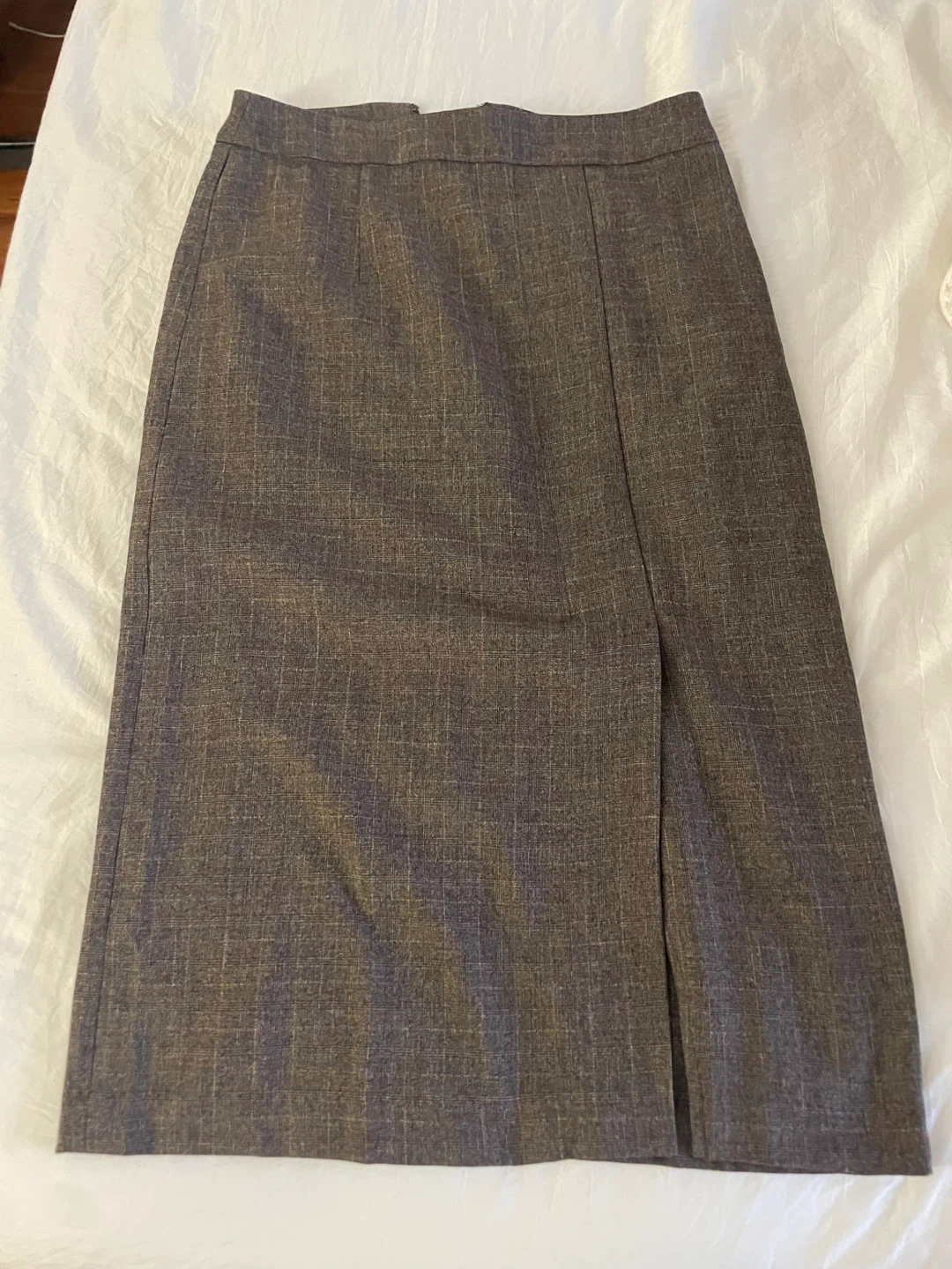 Brown mid Skirt