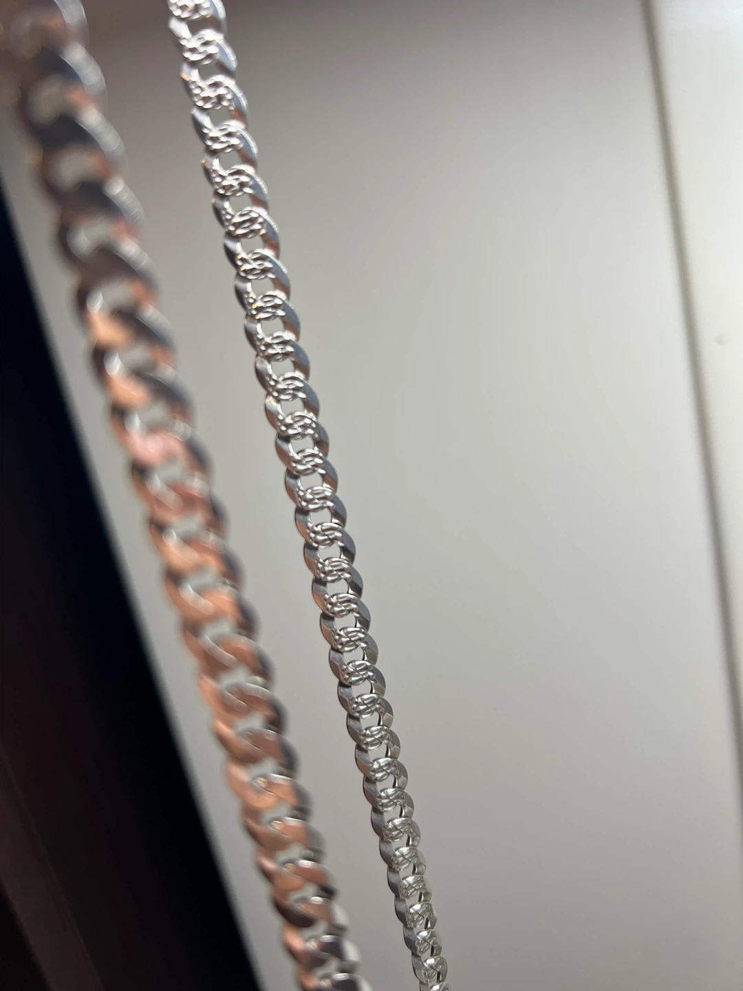 925 Silver Cuban Link Chain - photo 3