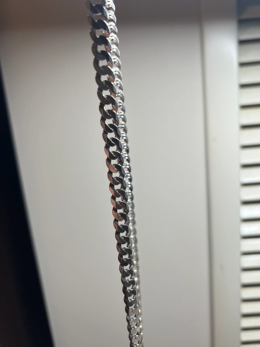925 Silver Cuban Link Chain - photo 2