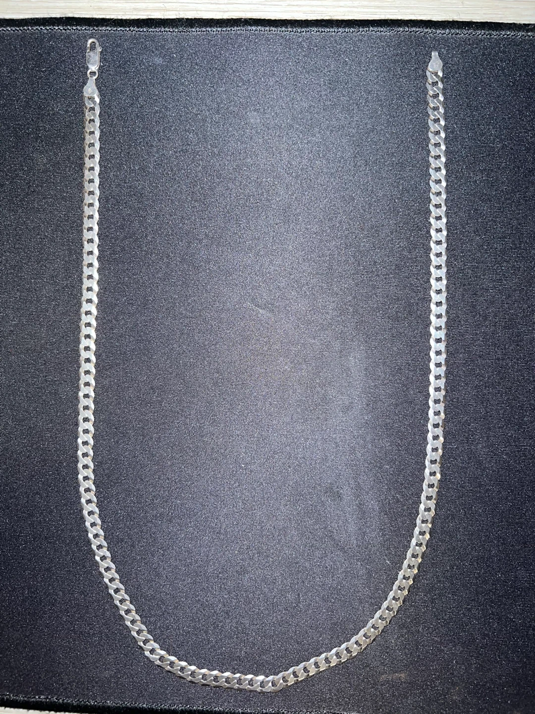 925 Silver Cuban Link Chain