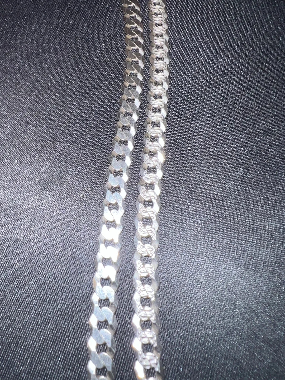 925 Silver Cuban Link Chain image indicator(5)