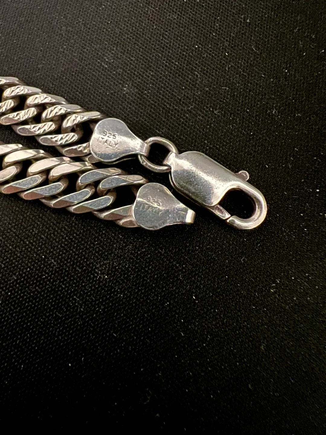 925 silver Cuban link chain image indicator(6)
