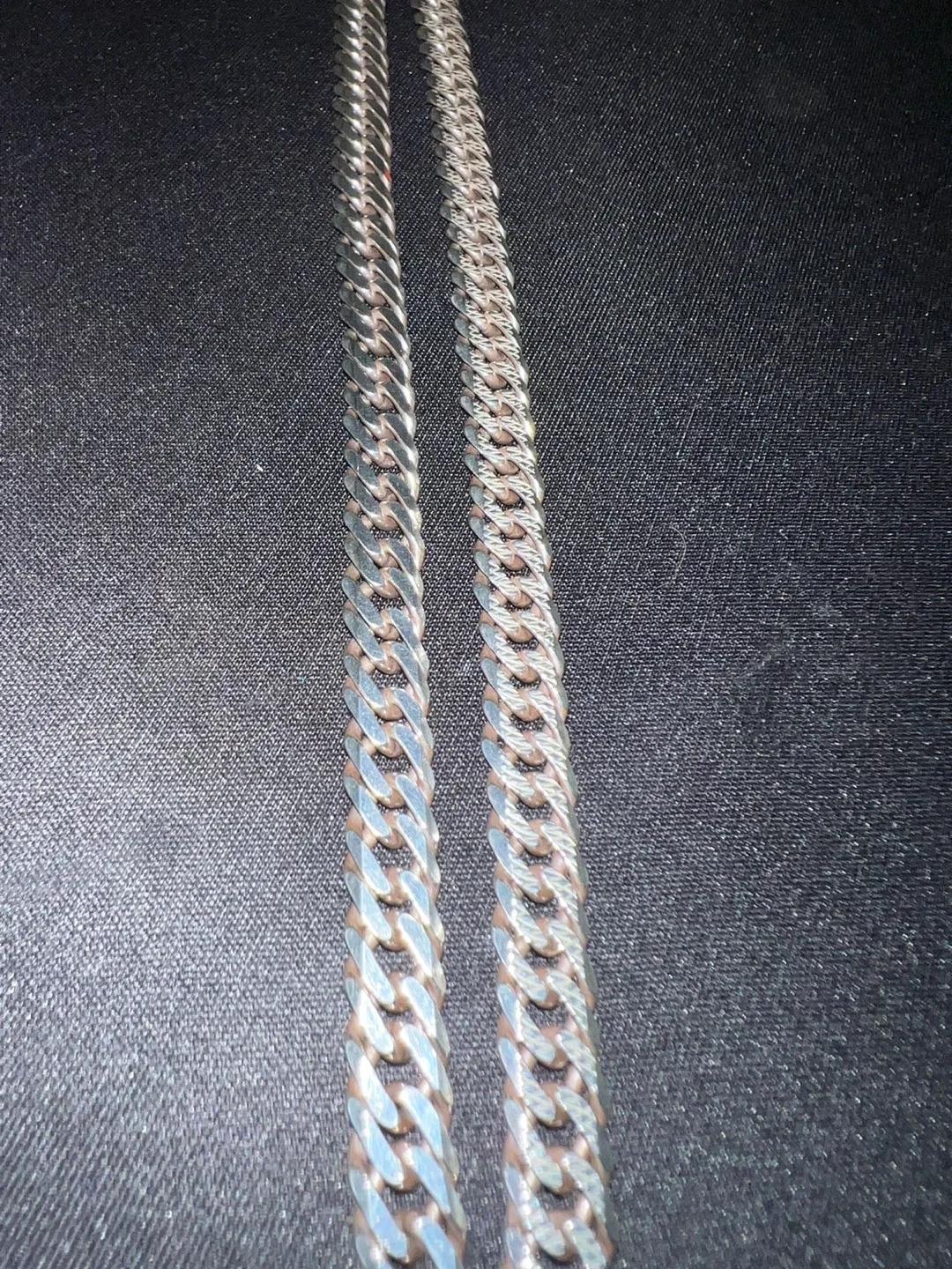925 silver Cuban link chain image indicator(5)