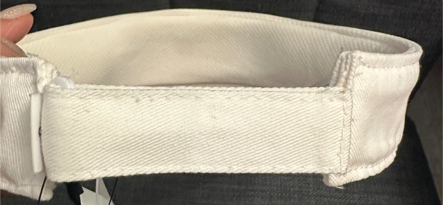 New TNA White Visor - One Size - photo 4