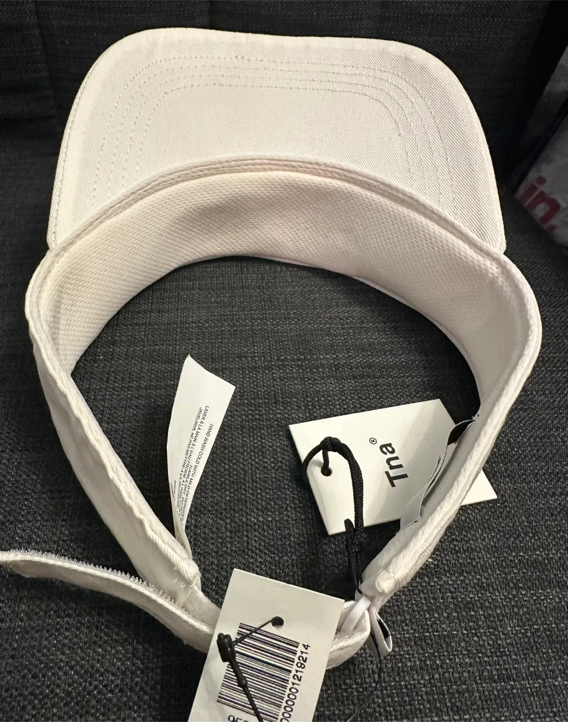 New TNA White Visor - One Size image indicator(3)