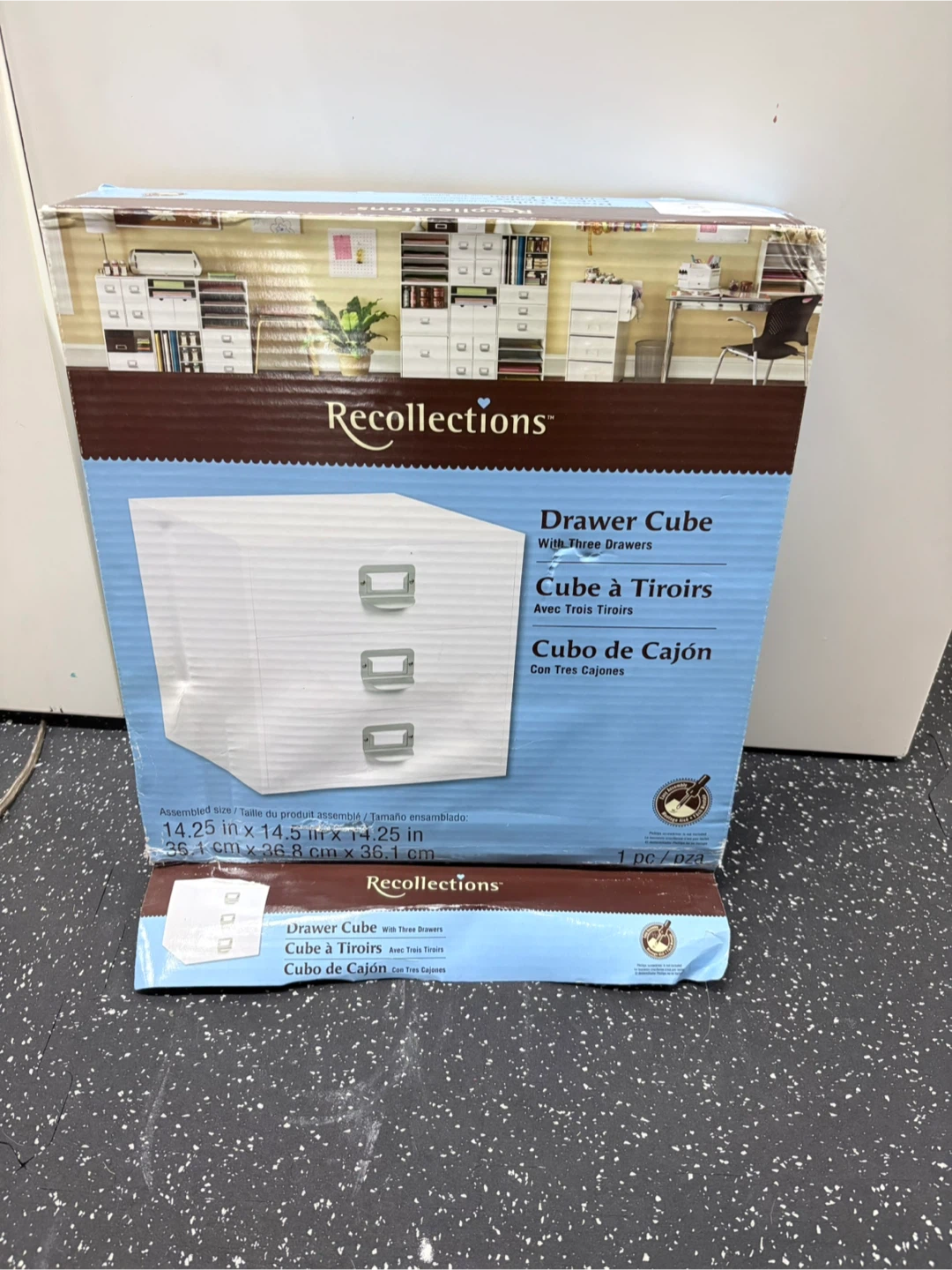 Recollection Three Drawer Cube - New - photo 2