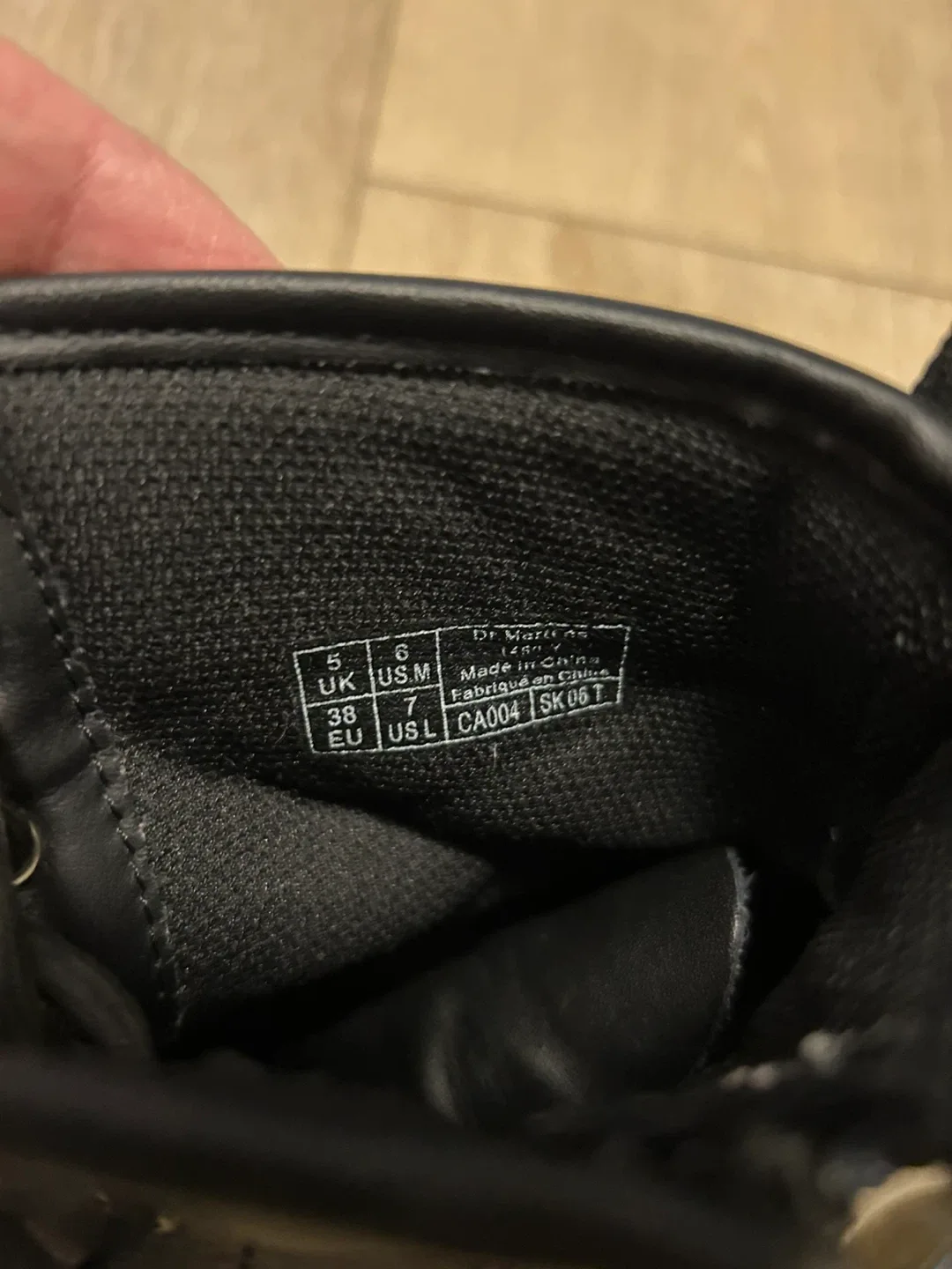 Dr. Martens 1460 Black Leather Boots - US Size 7 image indicator(3)