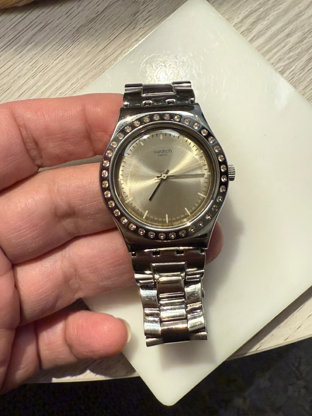 Swatch Irony Stainless Steel Watch
