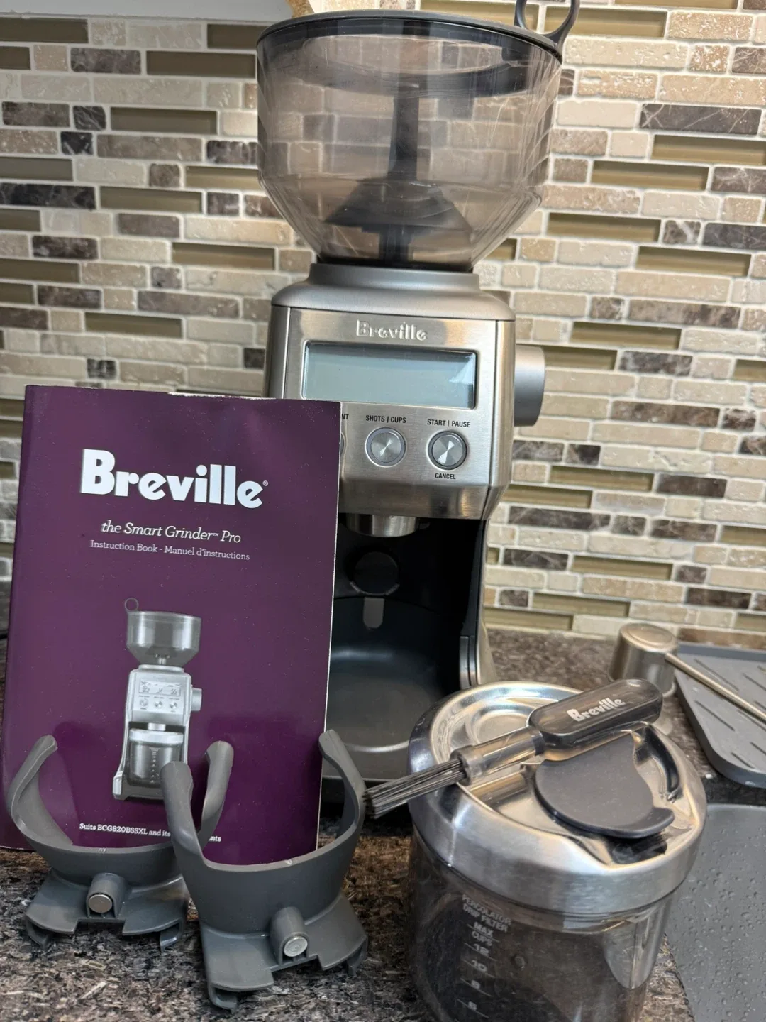 Breville Infuser BES840XL Espresso Machine & Grinder image indicator(7)