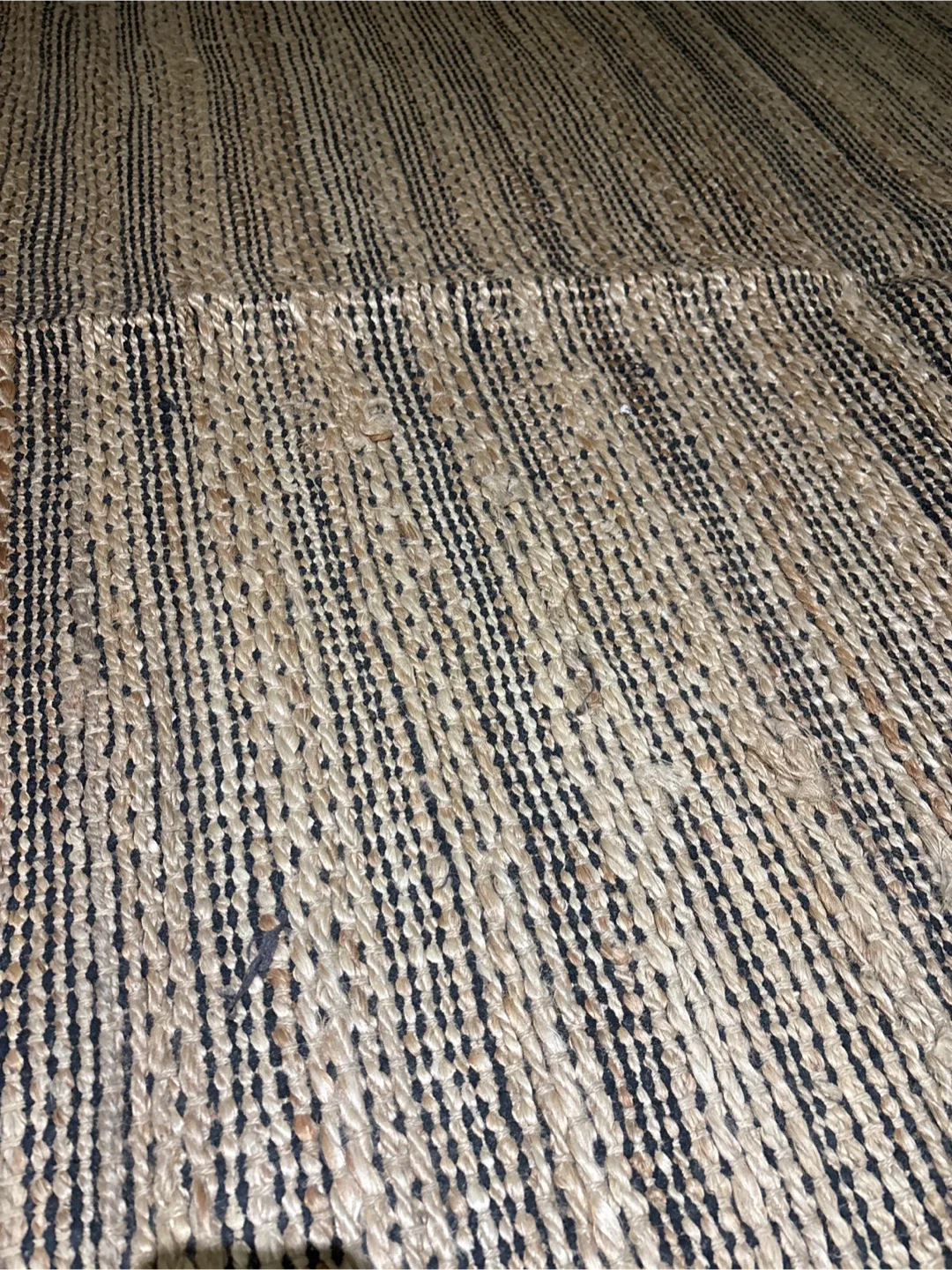 Jute Rug - Black 5ft x 7ft image indicator(2)