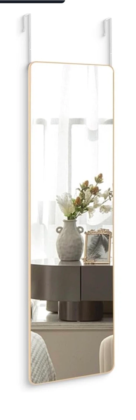 Over-the-Door Mirror. Original product is like this in picture