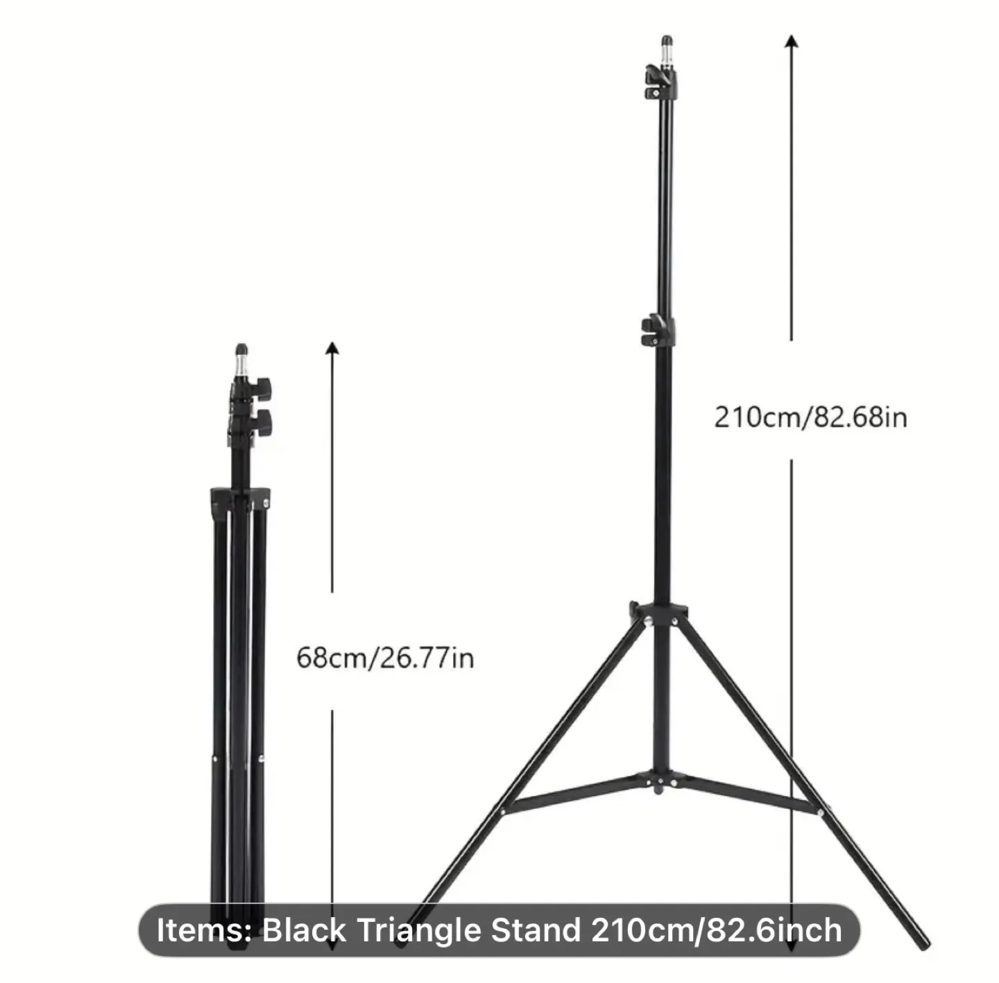 82.68inch Lightweight Mobile Phone Tripod image indicator(2)
