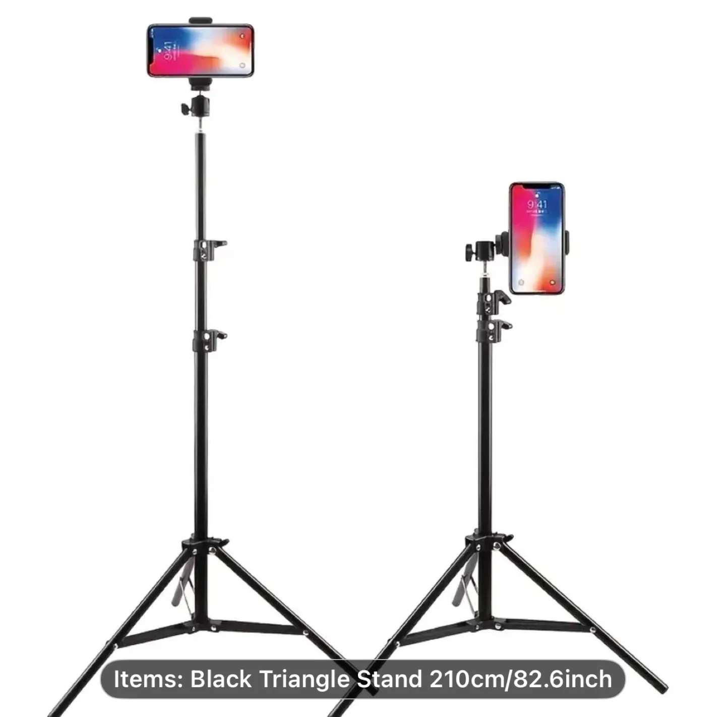 82.68inch Lightweight Mobile Phone Tripod image indicator(4)