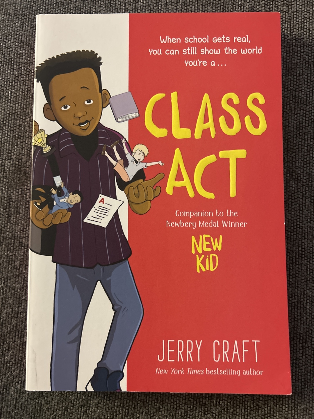 Used books: New Kid, Class Act, Hunger Games, Edgar Allan Poe - photo 4