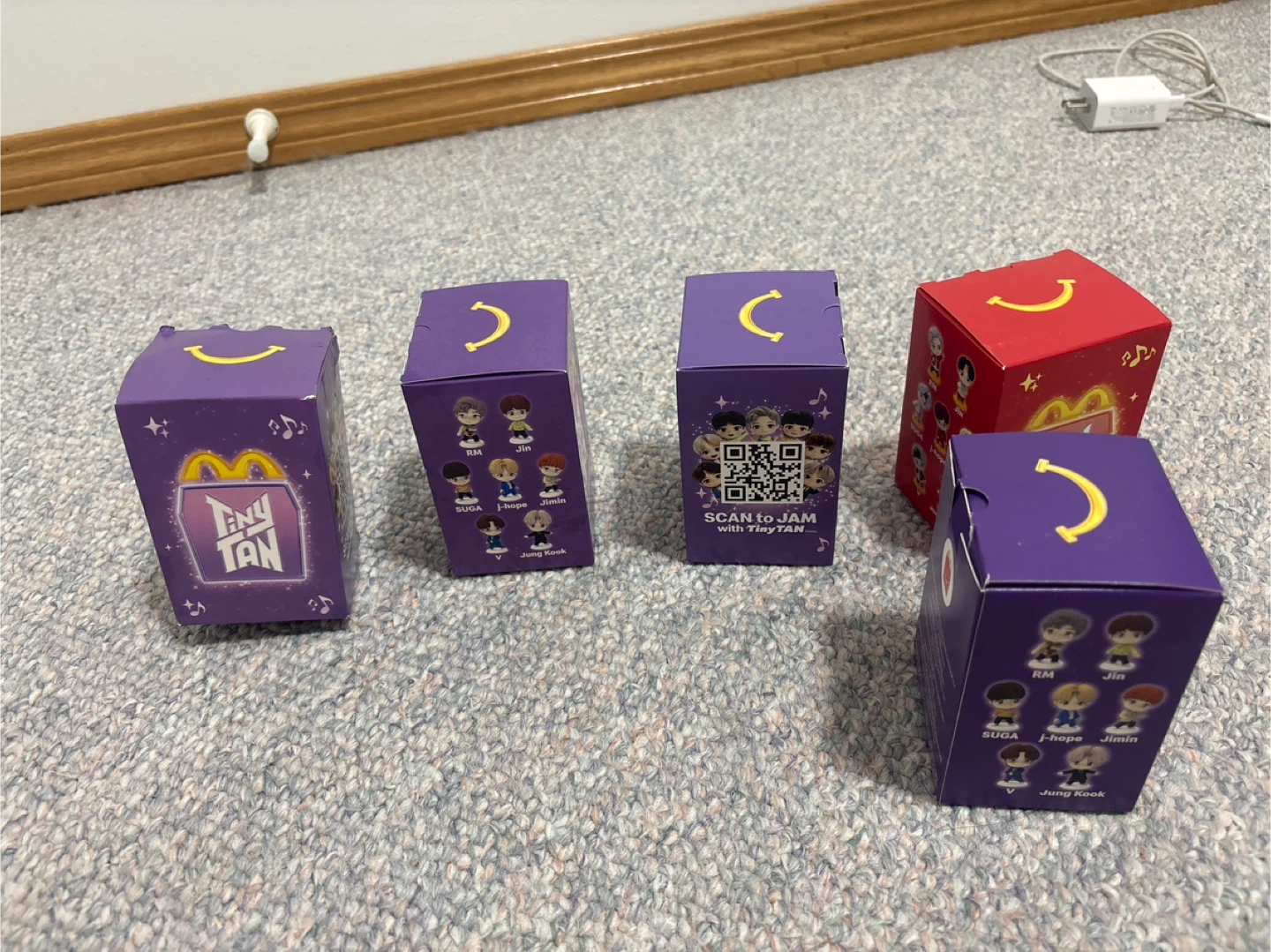 McDonald's TinyTAN Figures