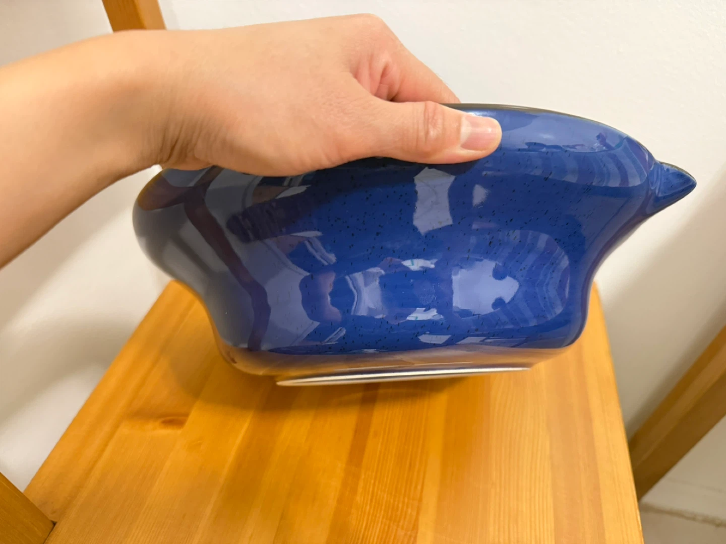 IKEA Deep Blue Serving Bowl - photo 2