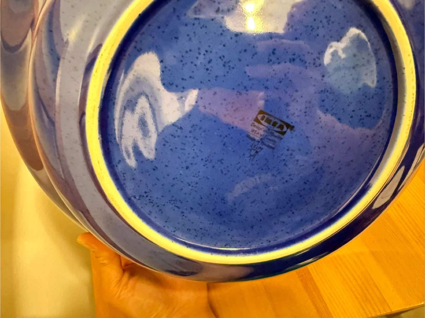 IKEA Deep Blue Serving Bowl - photo 3