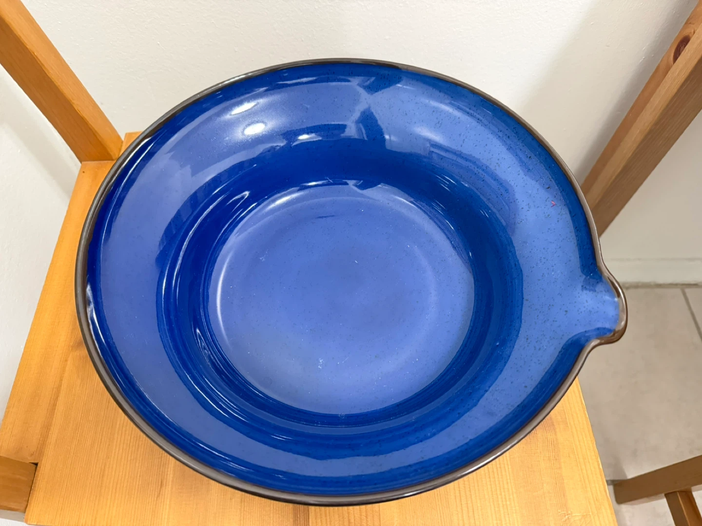 IKEA Deep Blue Serving Bowl