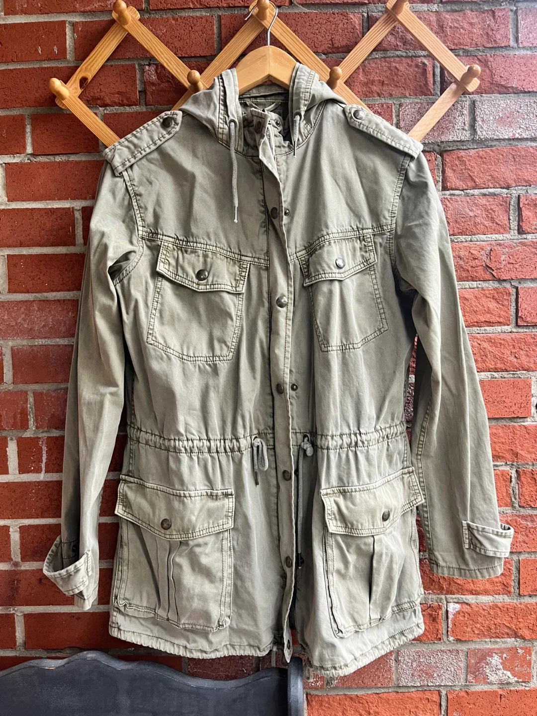 Talula Olive Green Jacket - Size Small